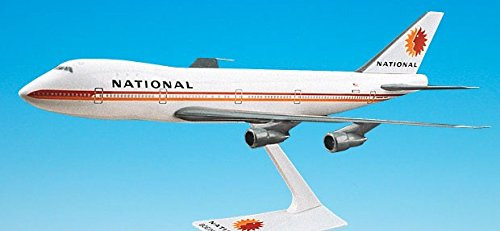 Flight Miniatur National Airline Boeing Modelo Pantalla