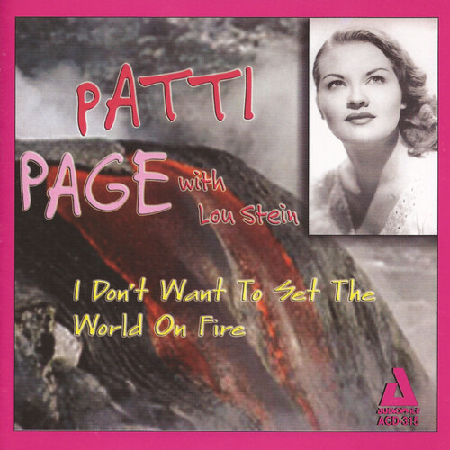 Cd De Patti Page No Quiero Incendiar El Mundo