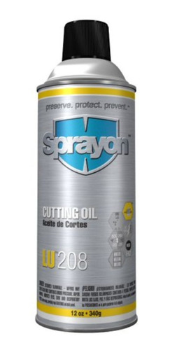 Sprayon Lu208 Cutting Oil 15 Latas