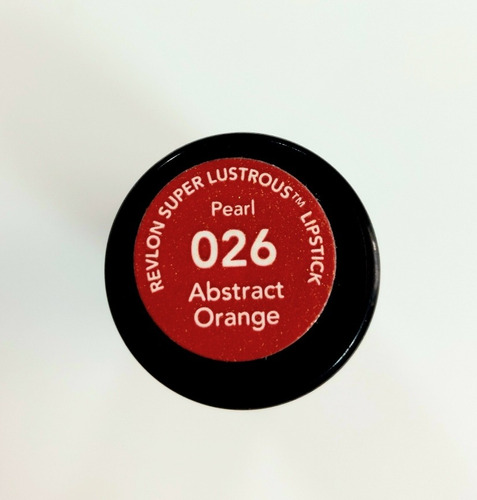 Labial Revlon Super Lustrous 026 Abstract Orange Pearl