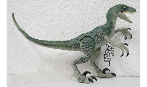 Jurassic World Park Amber Velociraptor Delta 14cm Brujostore (Usado)