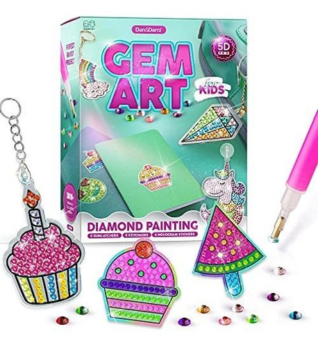 Gem Art, Juegos De Pintura De Diamante Niños - Big 5d X76k1