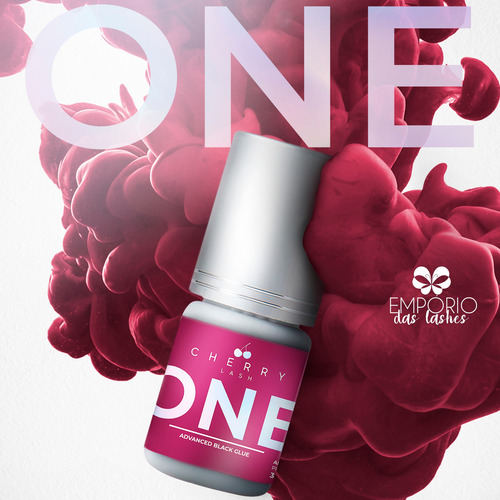 Cola Cherry One 3ml Extensão Cilios Fio A Fio Alongamento