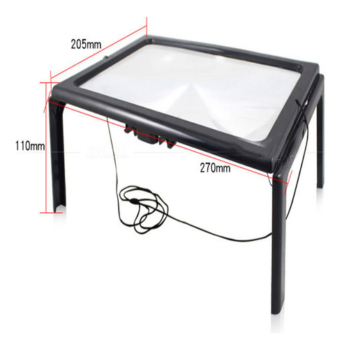 Ds Lupa, Manos Libres Con Luz Led Para Leer Y Coser