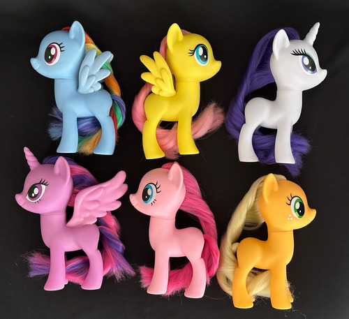 My Little Pony La Magia De La Amistad Lote Figuras 15 Cm (Usado)
