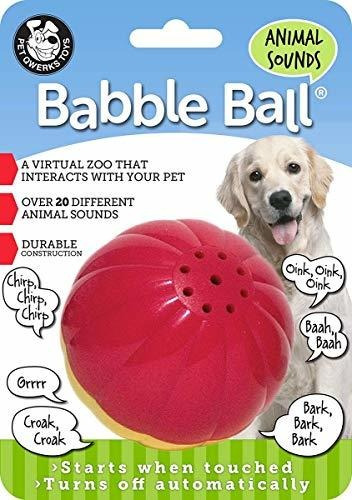 Pet Qwerks Animal Sounds Babble Ball Interactivo Juguete
