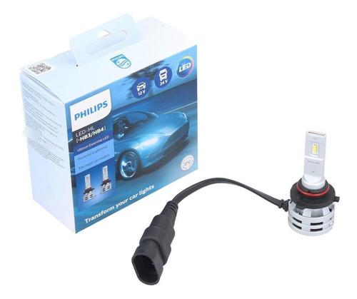 Set X2 Lampara Philips Led Hb3/4 (11005) 12/24v 24w P22dp20d