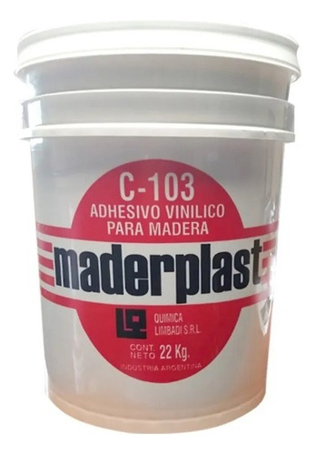 Cola Vinilica Maderplast C-103 X 22 Kg Envío Gratis