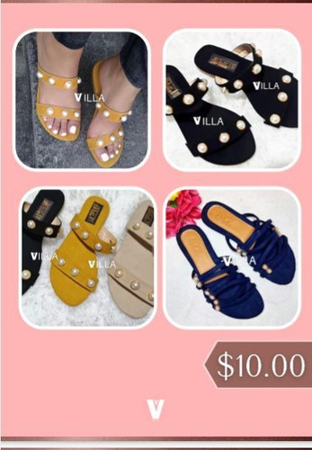 Imagen 3 de 6 de Sandalias Bellas Marca Villa Toda Desde La Talla 4-9