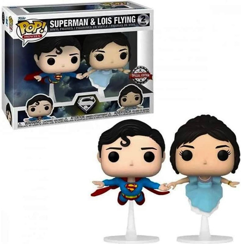 Pop Movies: Dc-superman & Lois Flying (2 Pack)