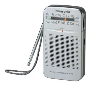 Radio De Bolsillo Panasonic Am Fm Parlante Ultimo Modelo Color Gris