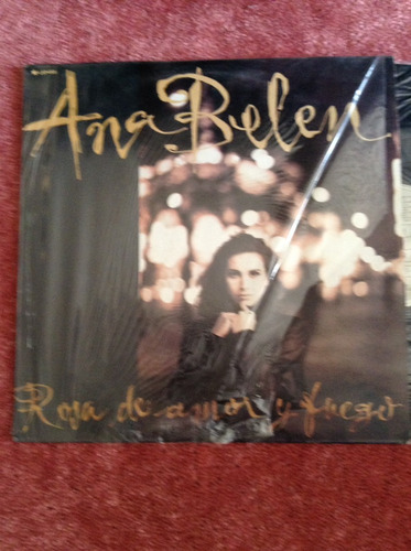 Lp Ana Belen Roja De Amor Y Fuego