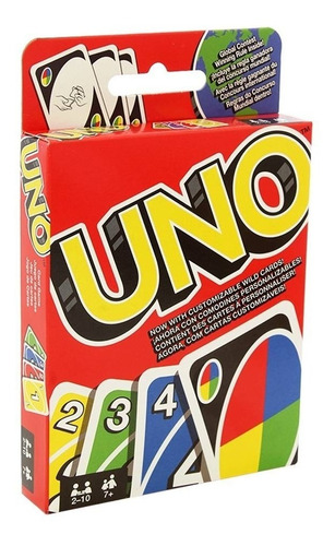 Cartas Uno Mattel Original Juego W2085