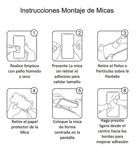 Imagen 4 de 4 de Pack 3 Láminas Mica De Vidrio Templado Pantalla Para Huawei