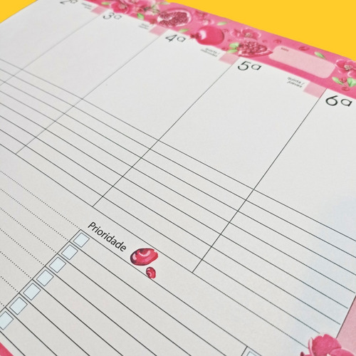 Imagem 7 de 9 de Planner De Mesa Semanal Permanente A4
