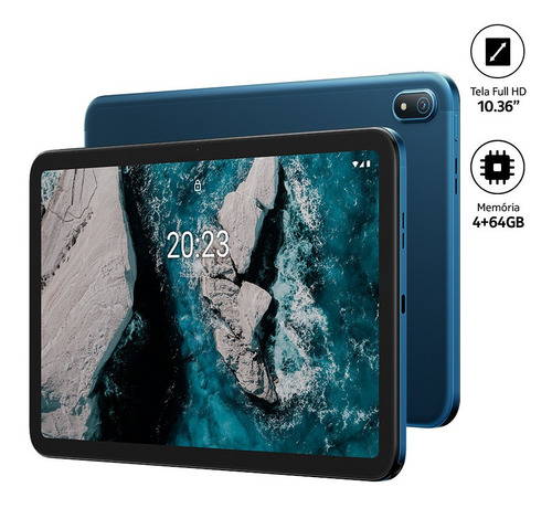 Tablet Nokia T20 4gb Ram + 64gb, Tela 10.4 Nk069