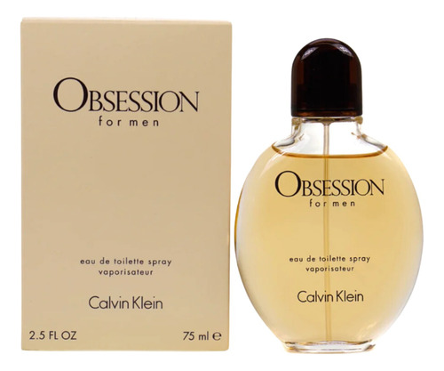 Perfume Calvin Klein Obsession Edt 75 Ml Hombre