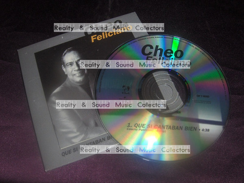 Cheo Feliciano Que Si Cantaban Bien Cd Single De Coleccion (Usado)