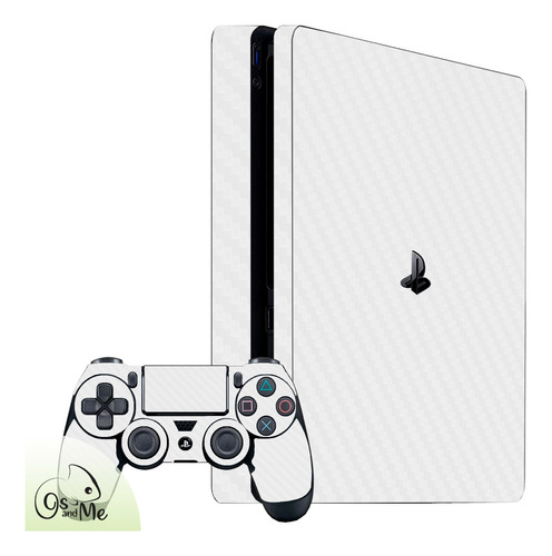 Skin Ps4 Fat O Slim Fibra De Carbono Protege Antirayones