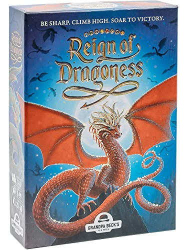 Juego Cartas Reign Of Dragoness Estratégico 3-8 Jugad Ingles