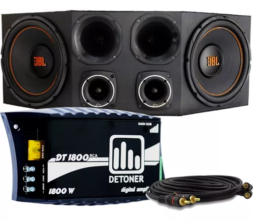 caixa bob - trio jbl tornado pioneer taramps sucesso 