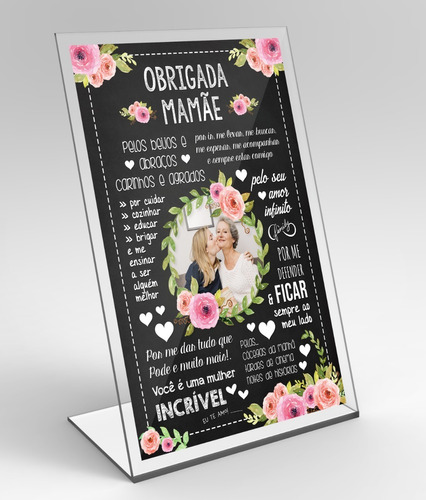 Presente Dia Das Mães Display Criativo Personalizado Grande