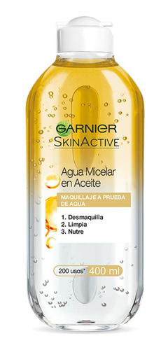 Agua Micelar Garnier Ultra En Aceite 400ml Super Oferta