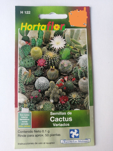 1 Sobre De Semilla De Cactus Variados