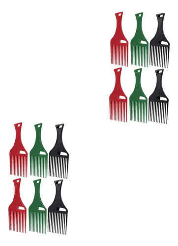 Frcolor 12 Pcs Oil Comb Hairdressing Comb Afro Comb Styling