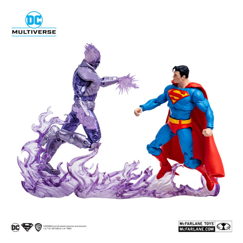 Atomic skull vs. superman Exclusive  Gold Label  Dc Multiver