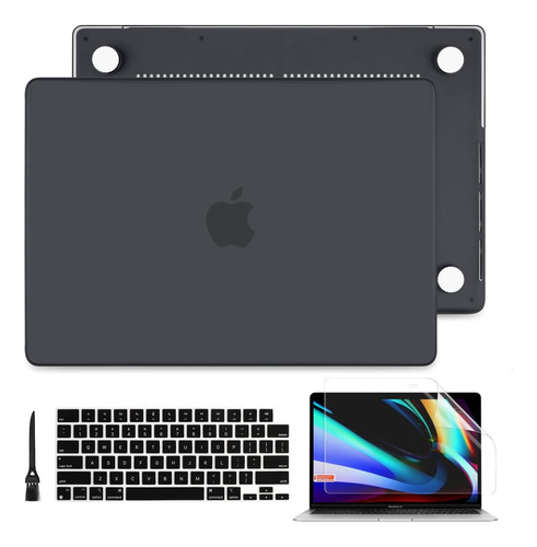 Funda Rígida Batianda Para Macbook Pro 16  2485 Black