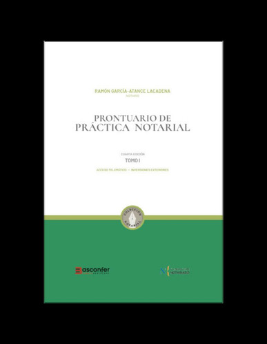 Libro Prontuario De Practica Notarial - Ramon Garcia-atan...