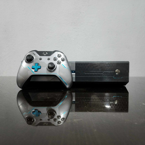 Xbox One 1 Tb Halo 5: Guardians Limited Edition Negro (Usado)