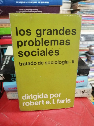 Libro Fisico Los Grandes Problemas Sociales Robert E L Faris