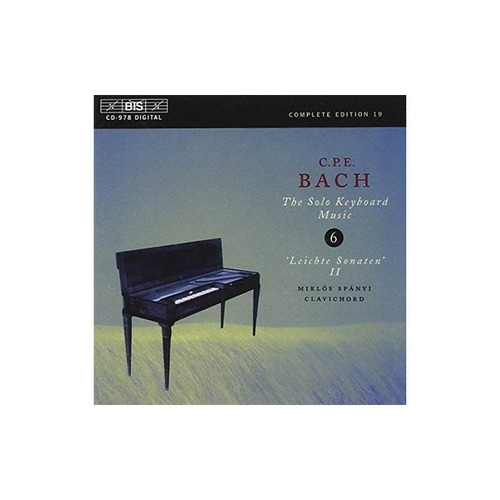 Bach C.p.e. / Spanyi Solo Keyboard Music 4 Usa Import Cd