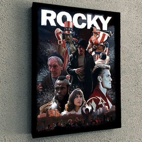 Cuadro De Pelicula Rocky Poster