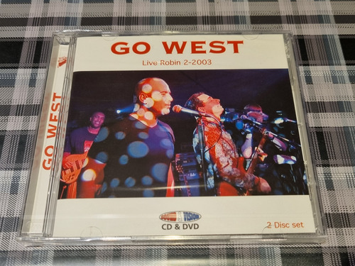 Go West - Live Robin - 2-2003  Cd/dvd Nuevo Sellado Europe 