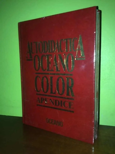 Libro, Autodidactica Océano Color Apéndice, Nuevo.