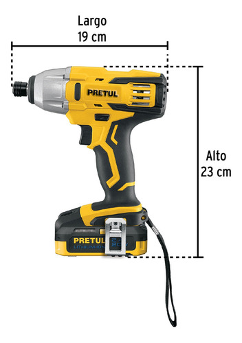 Combo Rotomartillo/destornillador Impacto, 20v, Pretul