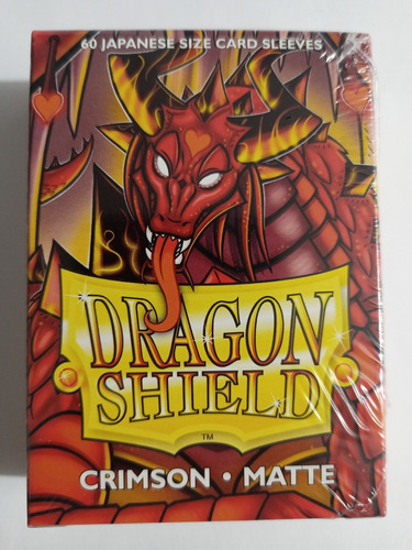 Sleeves Protectores - Dragon Shield Matte - Carmesí Crimson