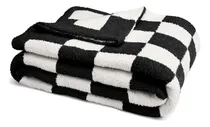 Comprar Manta Suave Cuadros, Manta Cuadros Reversible De Punto,...