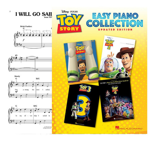 Partitura Piano Facil Toy Story Easy Piano Collectio Digital