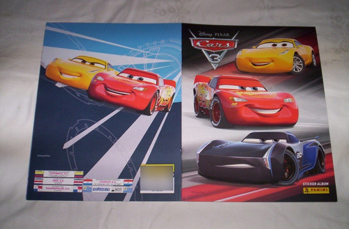 Disney Pixar Cars 3 Album De Figuritas Panini Completo.leer.