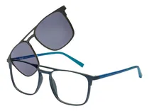 Comprar Anteojo Armazon Wrangler 1051 Clip On Polarizado Gafas Color 002 Azul