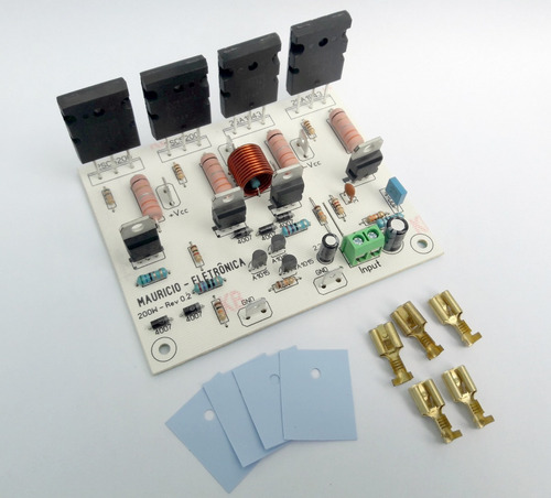 Kit 2 Placas Amplificador 200w Rms ,caixa Ativa,potente.