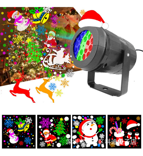 Proyector De Luces Navideñas, Proyector Led De , 16
