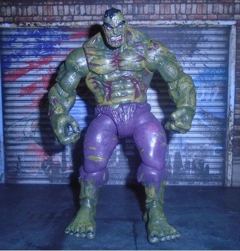 Marvel Select Figura De Hulk Zombie
