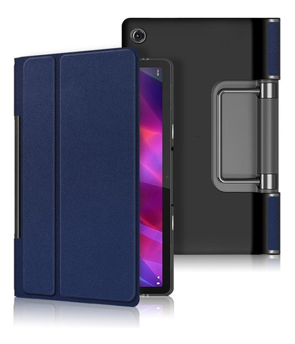 Imagen 3 de 10 de Funda Bookcover + Mica Lenovo Yoga Tab 11 2021 (yt-j706f)