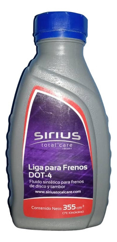 Liga Para Frenos 355cm3 Dot4