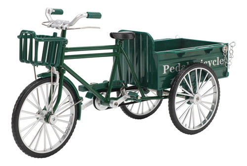 Modelo Vintage De Triciclo De Juguete De Aleación Retro De T